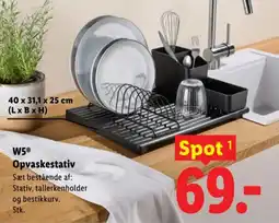Lidl W5 Opvaskestativ tilbud