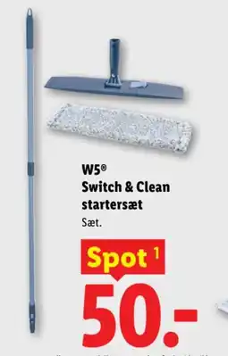 Lidl W5 Switch & clean startersæt tilbud