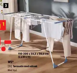 Lidl W5 Tørresativ med udtræk tilbud