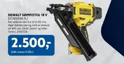 Davidsen Dewalt sømpistol 18 v dcn930n-xj tilbud
