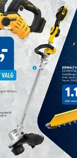 Davidsen Dewalt græstrimmer 18 v dcmst561n-xj tilbud