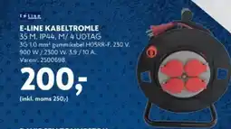 Davidsen E-line kabeltromle tilbud