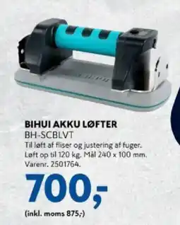 Davidsen Bihui akku løfter bh-scblvt tilbud