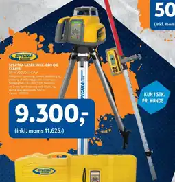 Davidsen Spectra laser inkl. ben og stadie tilbud