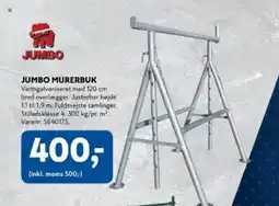 Davidsen Jumbo murerbuk tilbud