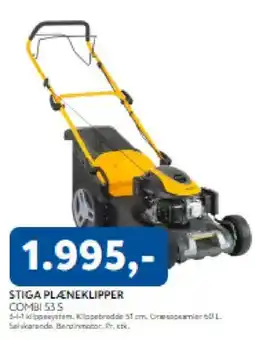 Davidsen Stiga plæneklipper tilbud