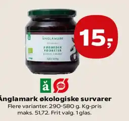 SuperBrugsen Änglamark økologiske survarer tilbud