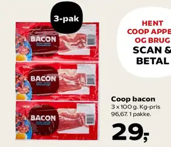 SuperBrugsen Coop bacon tilbud