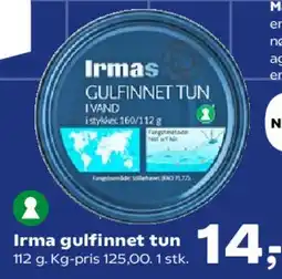 SuperBrugsen Irma gulfinet tun tilbud
