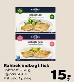 SuperBrugsen Rahbek indbagt fisk tilbud