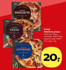 Kvickly Coop pizza tilbud