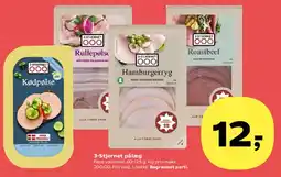 Kvickly 3-Stjernet pålæg tilbud