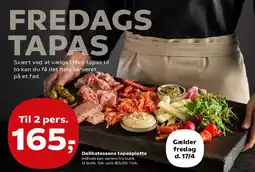 Kvickly Delikatessens tapasplatte tilbud