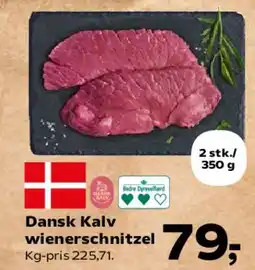 Kvickly Dansk Kalv wienerschnitzel tilbud