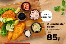Kvickly Tortillas med oksekødsfyld eller fish'n'chips tilbud
