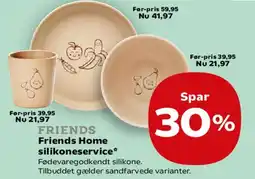 Kvickly Friends Home silikoneservice tilbud