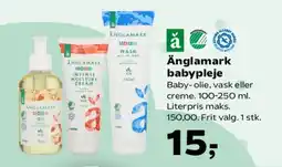 Kvickly Änglamark babypleje tilbud