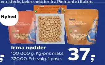 Kvickly Irma nødder tilbud