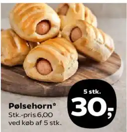 Kvickly Pølsehorn tilbud