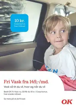 Kvickly Fri Vask fra 149,-/md. tilbud
