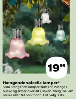 Kvickly Hængende solcelle lamper tilbud