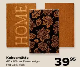 Kvickly Kokosmåtte tilbud