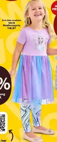 Kvickly Børnetøj (kjole og t-shirt) tilbud