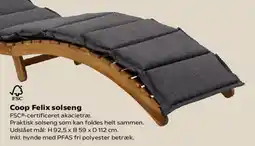 Kvickly Coop Felix solseng tilbud