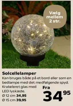 Kvickly Solcellelamper tilbud