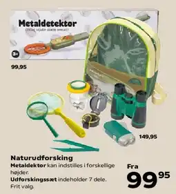 Kvickly Naturudforskning / Metaldetektor tilbud