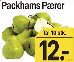 ABC Lavpris Packhams Pærer tilbud