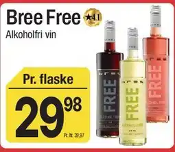 ABC Lavpris Bree Free (alkoholfri vin) tilbud