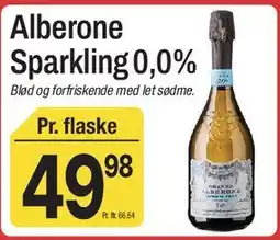 ABC Lavpris Alberone Sparkling 0,0% tilbud