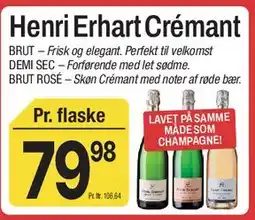 ABC Lavpris Henri Erhart Crémant tilbud