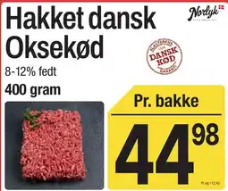 ABC Lavpris Hakket dansk Oksekød tilbud