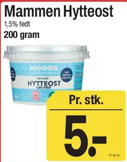 ABC Lavpris Mammen Hytteost tilbud