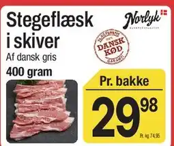 ABC Lavpris Stegeflæsk i skiver tilbud