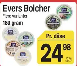 ABC Lavpris Evers Bolcher tilbud