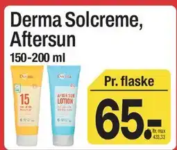 ABC Lavpris Derma Solcreme, Aftersun tilbud