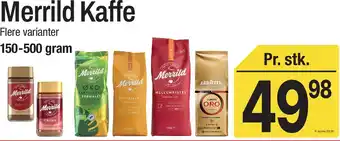 ABC Lavpris Merrild Kaffe tilbud