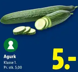Lidl Agurk tilbud
