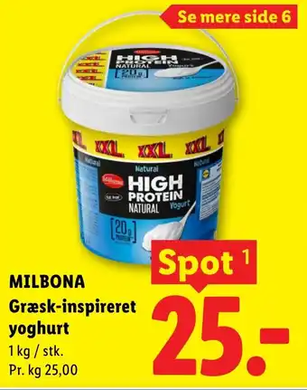 MILBONA Græsk-inspireret yoghurt
