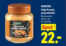 Lidl MARIBEL High Protein peanutbutter tilbud