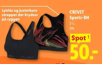 Lidl CRIVIT Sports-BH tilbud