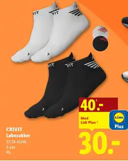 Lidl CRIVIT Løbesokker tilbud