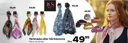 Kvickly Tørklæde eller hårklemme tilbud