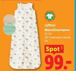 Lidl LUPILU Musselinsovepose tilbud