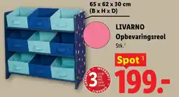 Lidl LIVARNO Opbevaringsreol tilbud