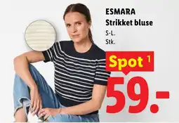 Lidl ESMARA Strikket bluse tilbud