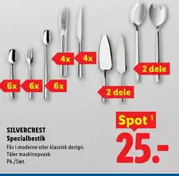Lidl SILVERCREST Specialbestik tilbud